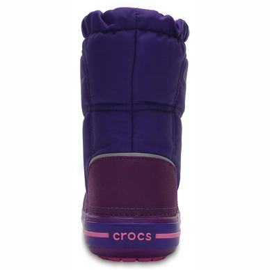 Snowboot Crocs Crocband Lodgepoint Kids Amethyst Ultraviolet