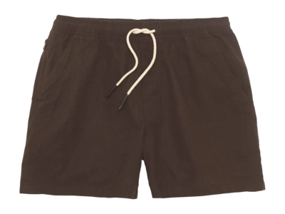 Korte broek OAS Men Brown Linen Shorts
