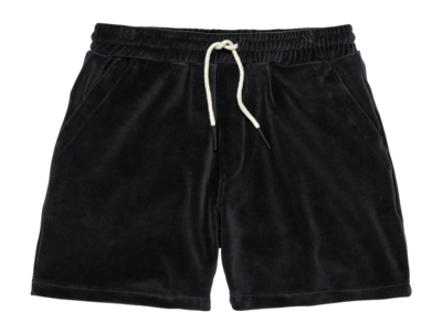 Kurze Hose OAS Nearly Velour Shorts Herren Black