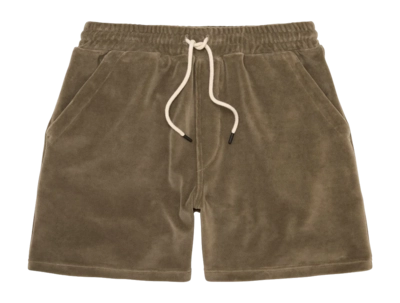 Kurze Hose OAS Morel Velour Shorts Herren Brown