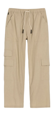 Hose OAS Cargo Linen Pants Herren Beige