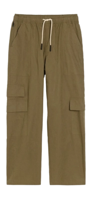 Hose OAS Cargo Linen Pants Herren Mud