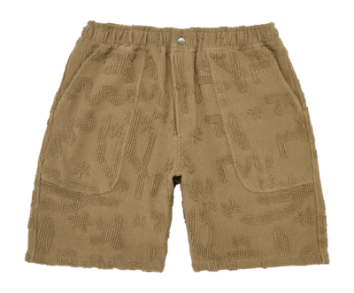 Kurze Hose OAS Cleo Nico Shorts Herren Dark Beige