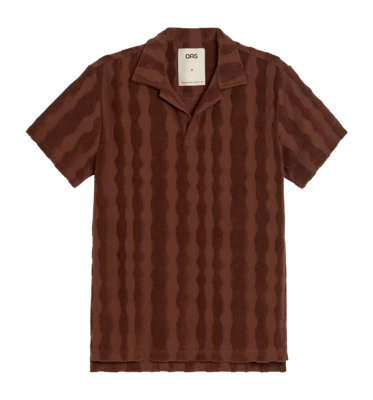 Poloshirt OAS Totem Polo Terry Shirt Herren Burgundy