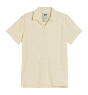 Poloshirt OAS Summit Polo Terry Shirt Herren Cream