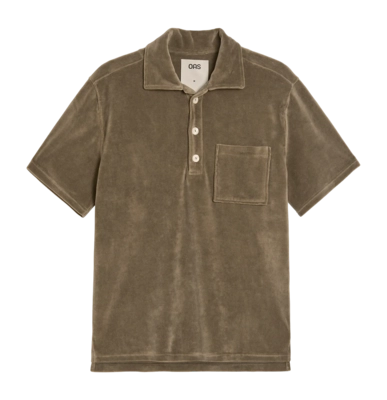 Poloshirt OAS Girona Velour Shirt Herren Morel