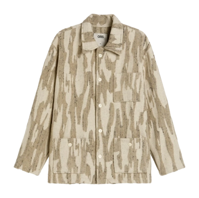 Chemise OAS Homme Fern Dandy Veste en Lin Terry