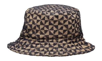 Fischerhut OAS Puzzle Bucket Hat Beige / Brown