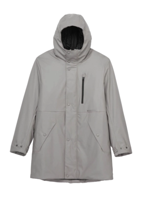 Regenjas Krakatau Men Mentat Padded With Welded Seams Light Taupe