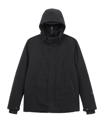 Raincoat Krakatau Men Geim Graphene Insulated Storm Black
