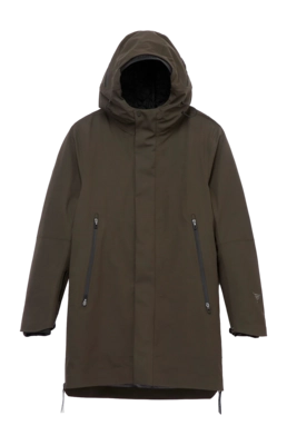 Veste Krakatau Men Planck Liner Parka Coffee Green