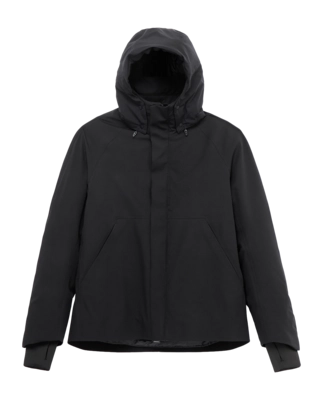 Jacke Krakatau Weryk Functional Fabric Short Herren Black