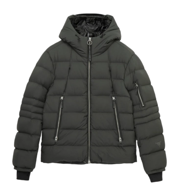 Jacke Krakatau Rook Short Puffer Herren Dark Urban Chic