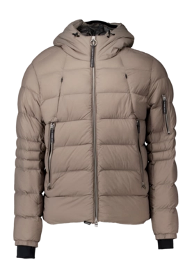 Jas Krakatau Men Rook Short Puffer Taupe