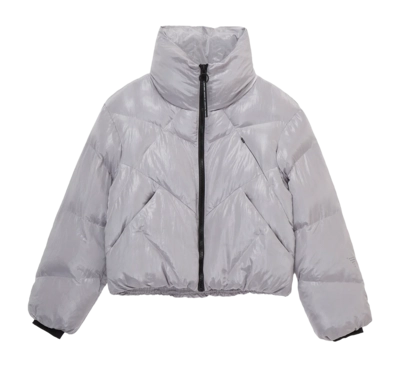Jacket Krakatau Women Nebula Short Puffer Snow Lilac '24