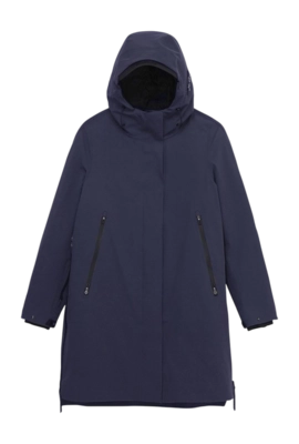 Jas Krakatau Women Planck Liner Parka Navy Blue