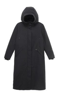 Jacket Krakatau Women Mishima Waterproof Parka Black