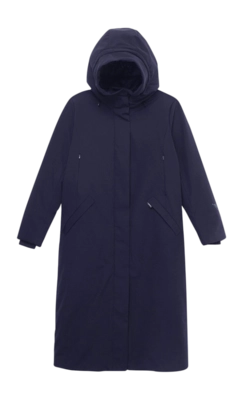 Veste Krakatau Femme Mishima Waterproof Parka Navy Blue