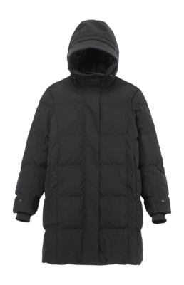 Jacket Krakatau Women Cassini Quilted Parka Black
