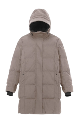 Jas Krakatau Women Cassini Quilted Parka Grey Sanguine