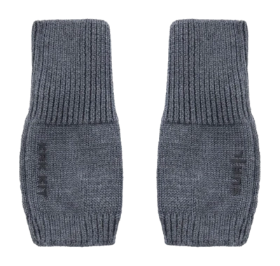Handschoen Krakatau Unisex Fingerless Dark Grey Melange