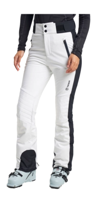 Pantalon de Ski Tenson Femme Grace Softshell Bright White