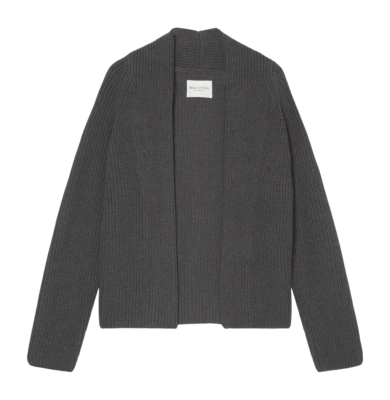 Cardigan Marc O'Polo 409605961283 Damen Deep Grey Melange