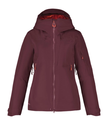 Ski Jacket Rab Women Khroma Volition Deep Heather