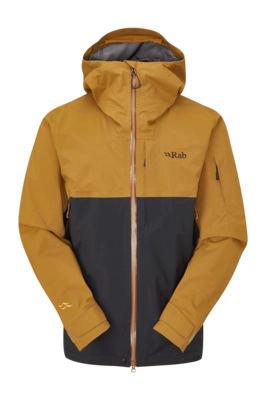 Ski Jacket Rab Men Khroma Diffuse GTX Footprint Black