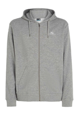 Kapuzenpullover O'Neill Small Logo Full Zip Herren Silver Melee