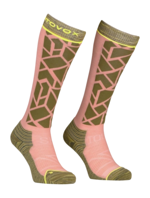 Skisocken Ortovox Ski Tour Comp Long Socks Damen Bloom