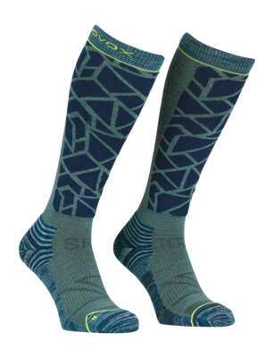 Skisocken Ortovox Ski Tour Comp Long Socks Herren Deep Ocean