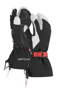 Handschuhe Ortovox Merino Freeride 3 Finger Glove Damen Black Raven