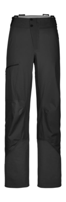 Pantalon de Ski Ortovox Femme 3L Ortler Pantalon Back Raven