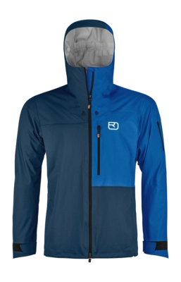 Skijacke Ortovox 3L Ortler Jacket Herren Deep Ocean