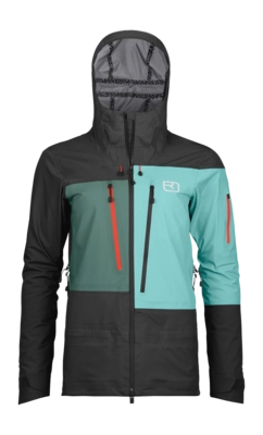 Ski Jacket Ortovox Women 3L Deep Shell Jacket Black Raven