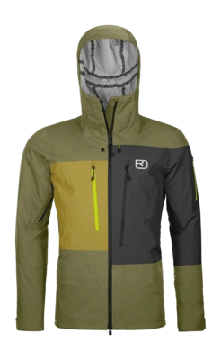 Skijacke Ortovox 3L Deep Shell Jacket Herren Wild Herbs
