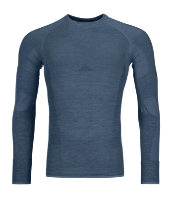 Unterhemd Ortovox 230 Competition Long Sleeve Herren Petrol Blue