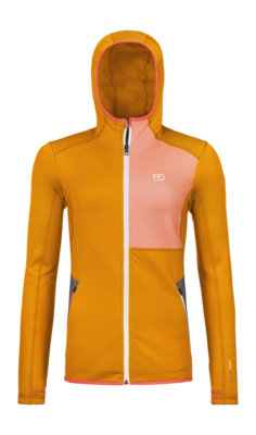 Sweatjacke Ortovox Fleece Hoody Damen Autumn Leaves