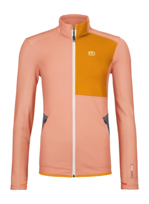 Sweatjacke Ortovox Fleece Jacket Damen Bloom