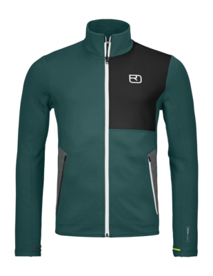 Sweatjacke Ortovox Fleece Jacket Herren Dark Pacific