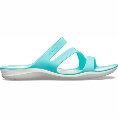 Slipper Crocs Women Swiftwater Sandal Pool White