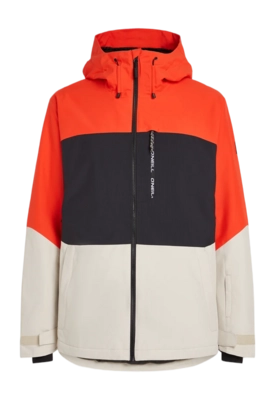 Skijacke O'Neill Carbonite Paprika Herren Flame Colour Block