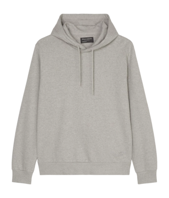 Hoodie Marc O'Polo Men 428402654180 Mid Grey Mélange