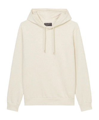 Kapuzenpullover Marc O'Polo Herren 428402654180 Off-White Mélange