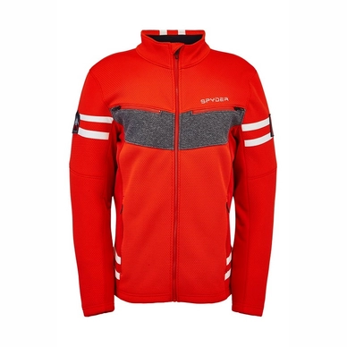 Ski Vest Spyder Men Wengen Encore Full Zip Volcano