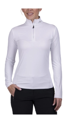 Skipully KJUS Women Motion Print Half-Zip White