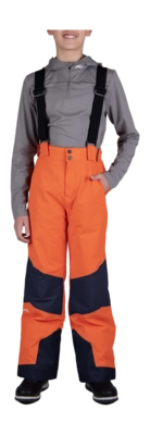 Ski Trousers KJUS Boys Vector Kjus Orange/Atlanta Blue