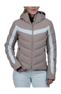 Jacket KJUS Women Momentum Tiramisu/Mist