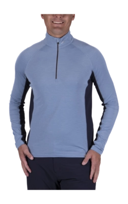Pull de Ski KJUS Homme Dispatch Midlayer HZ Neptune/Deep Space